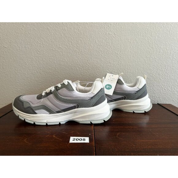 a new day Shoes - A New Day Indigo Sneaker Womens Sz 9.5 Gray Memory Foam Comfort Athletic Shoes